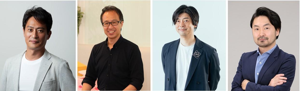 左から代表取締役社長：宮澤 典友、取締役：内田 一雄、社外取締役：野口 竜司、 社外取締役（新任）：佐藤大典