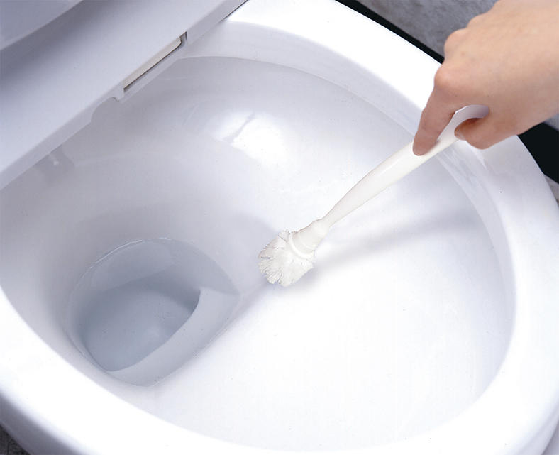 トイレの細部まで磨きやすいミニサイズ・360度ヘッドを採用