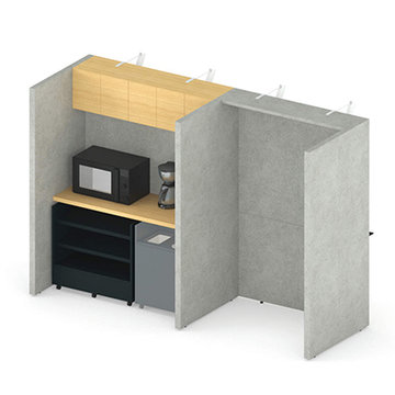 big counter cabinet