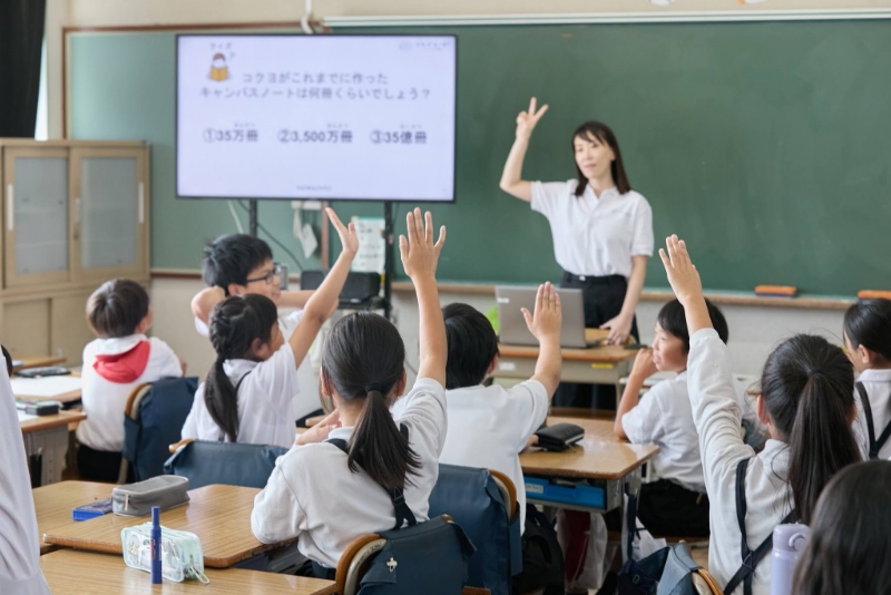 2025年の出張授業の様子